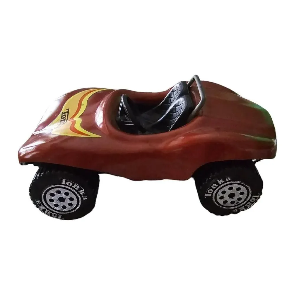 Vintage Tonka Brown Dune Buggy #52790 Metal Pressed Steel 8